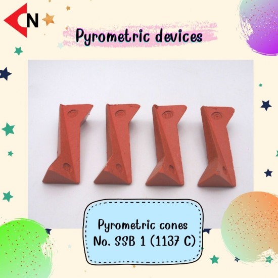 CONE ORTON (SSB) NO.1  โคนวัดอุณหภูมิ สำหรับตรวจสอบเตาเผาเซรามิค