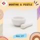 MORTAR & PESTLE 3.5" ครกบดเคมี