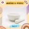 MORTAR & PESTLE 6" ครกบดเคมี