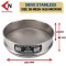 SIEVE STAINLESS 36 MESH ตะแกรงร่อนสารเคมีความละเอียด 36 mesh