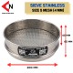 SIEVE STAINLESS 5 MESH ตะแกรงร่อนสารเคมีความละเอียด 5 mesh