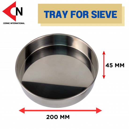 TRAY FOR SIEVE ถาดรองตะแกรงร่อน