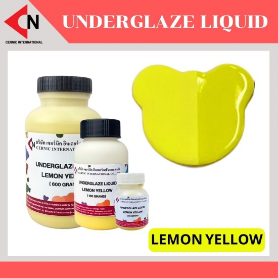 LEMON YELLOW สีเหลืองเลม่อน ขนาดบรรจุ 50g, 100g และ 600g