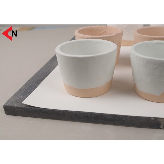 ALUMINA PAPER SIZE 35x35CM. แผ่นอลูมิน่าเปเปอร์กันติด