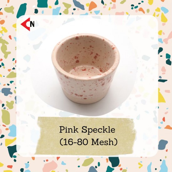 SPECKLE 16-80 MESH PINK (JAPAN)  เม็ดสเปคเคิลสีชมพู